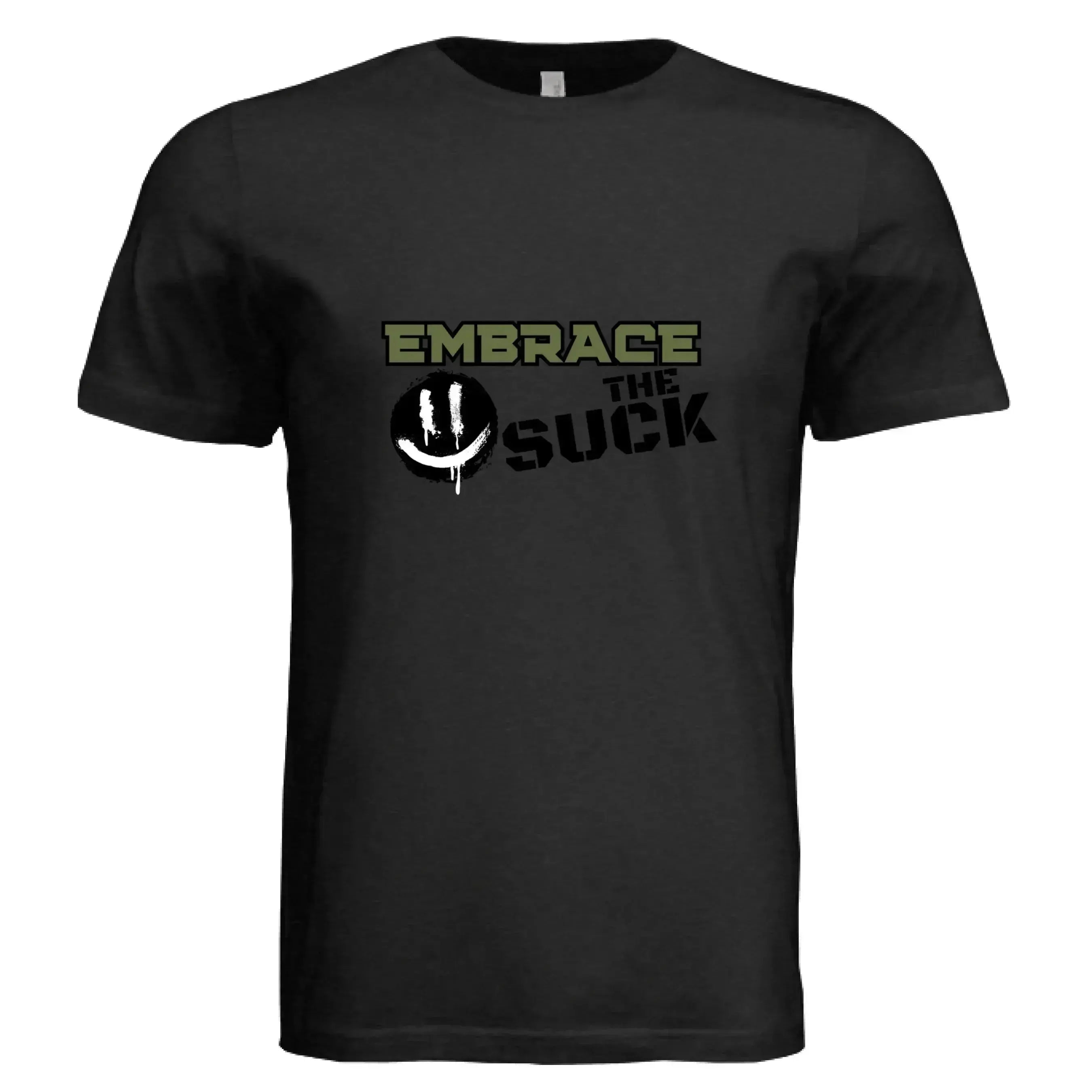 Embrace the Suck T-Shirt – Motivational Military Style Graphic Tee - Faith Forged Designs
