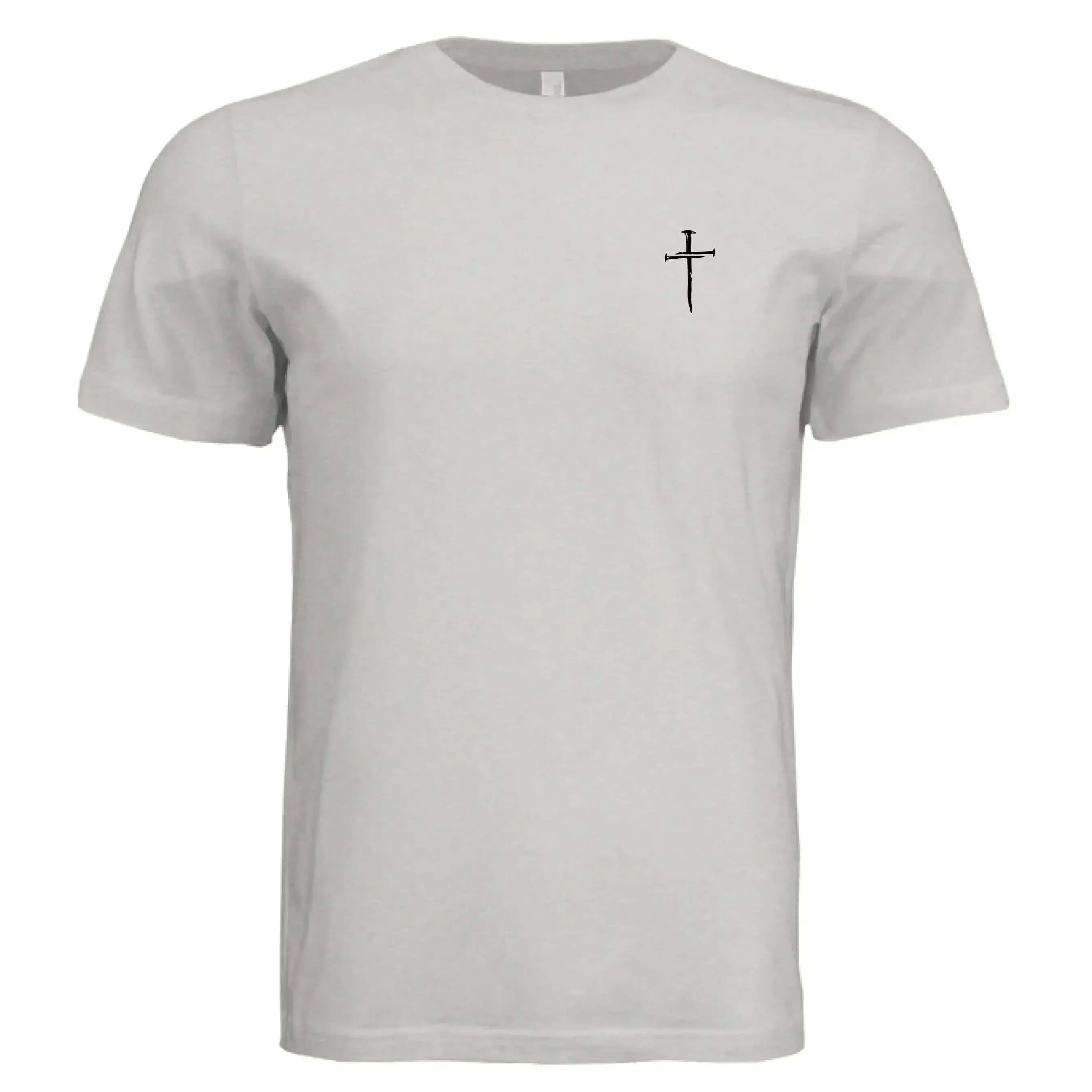 Jesus The Way, The Truth, The Life - John 14:6 Nail Cross T-Shirt - Faith Forged Designs