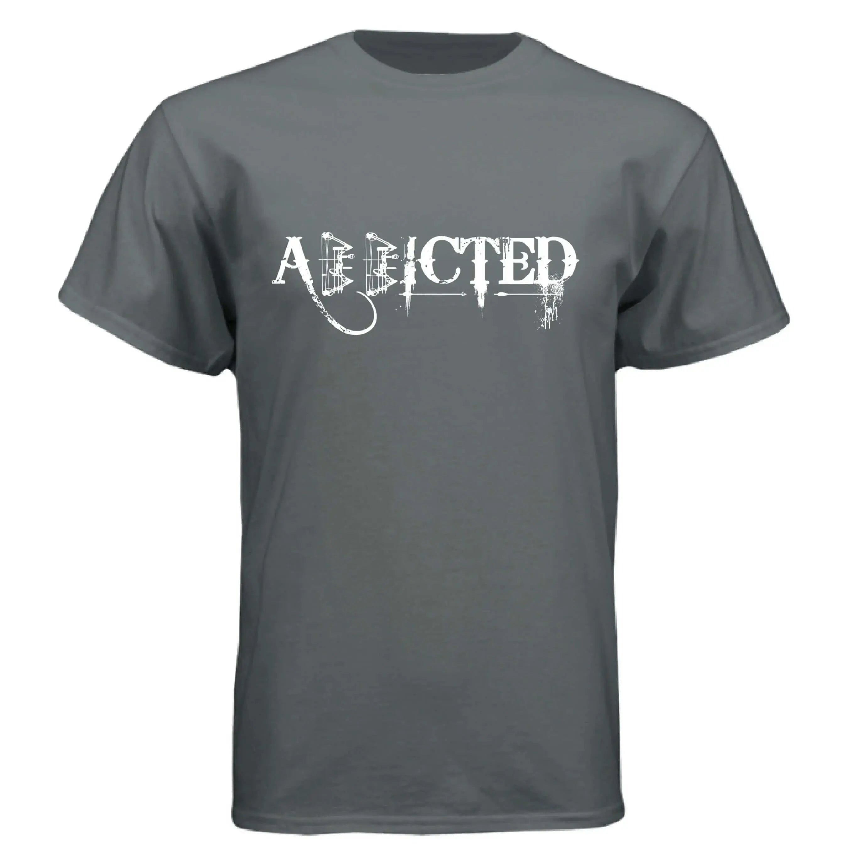 ADDICTED Bowhunter Lifestyle Graphic T-Shirt - Faith Forged Designs