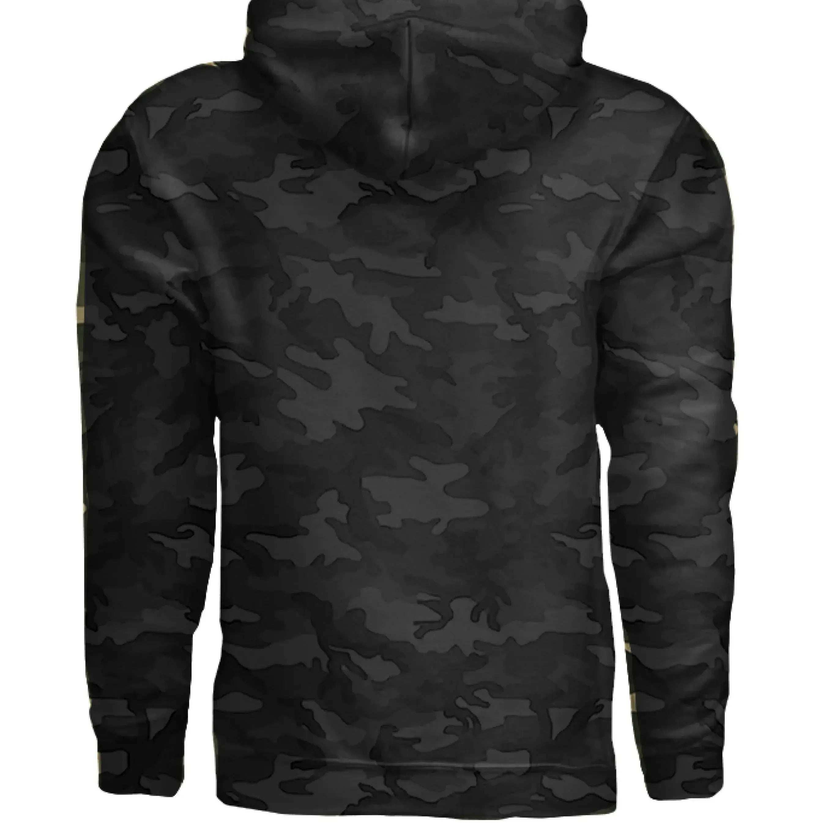 Trust God 3 Nail Cross Hoodie - Faith Forged Designs