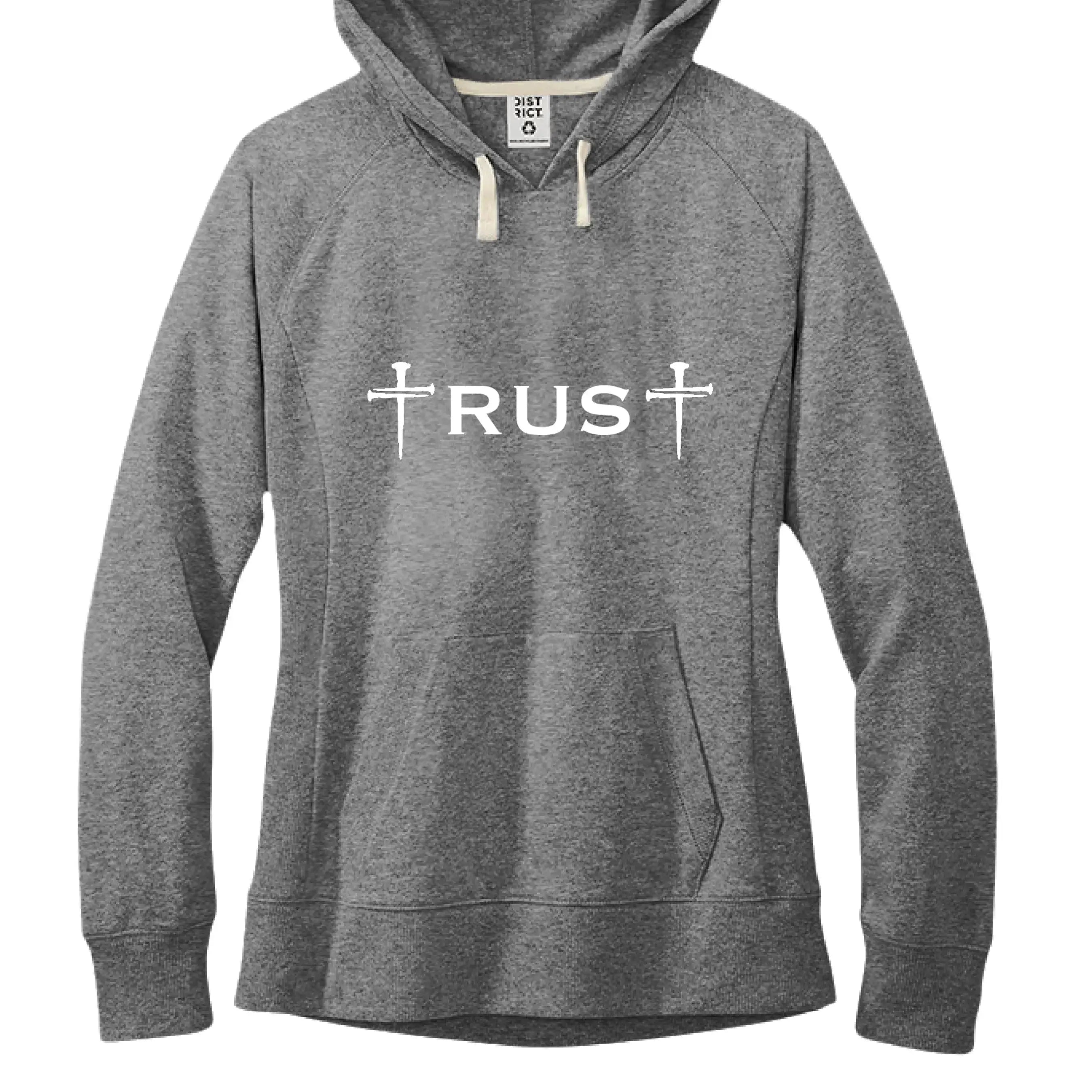 Trust God 3 Nail Cross Women&