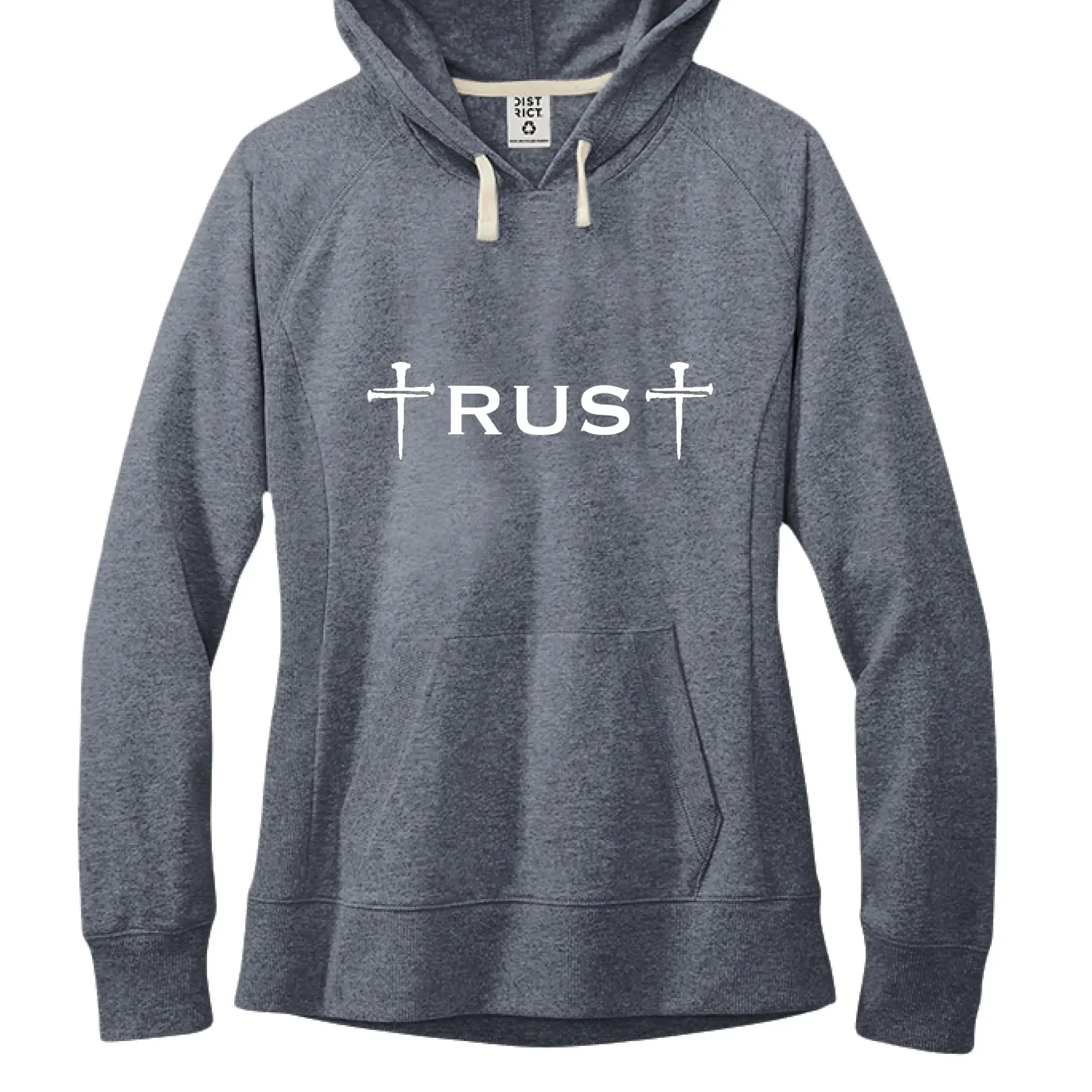 Trust God 3 Nail Cross Women&