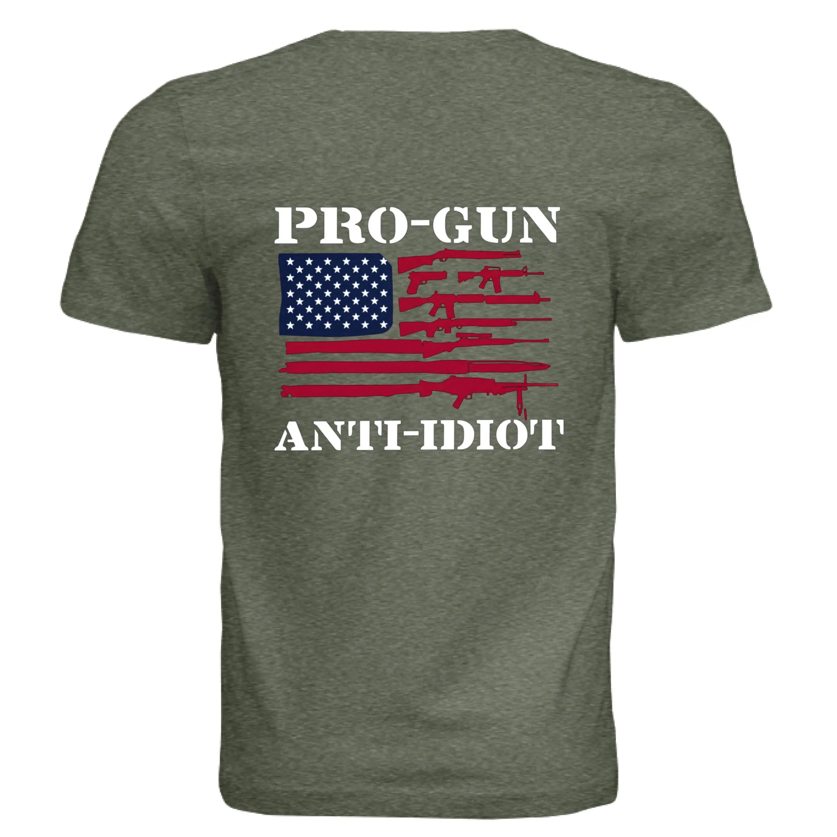 Military Green Triblend - BACK