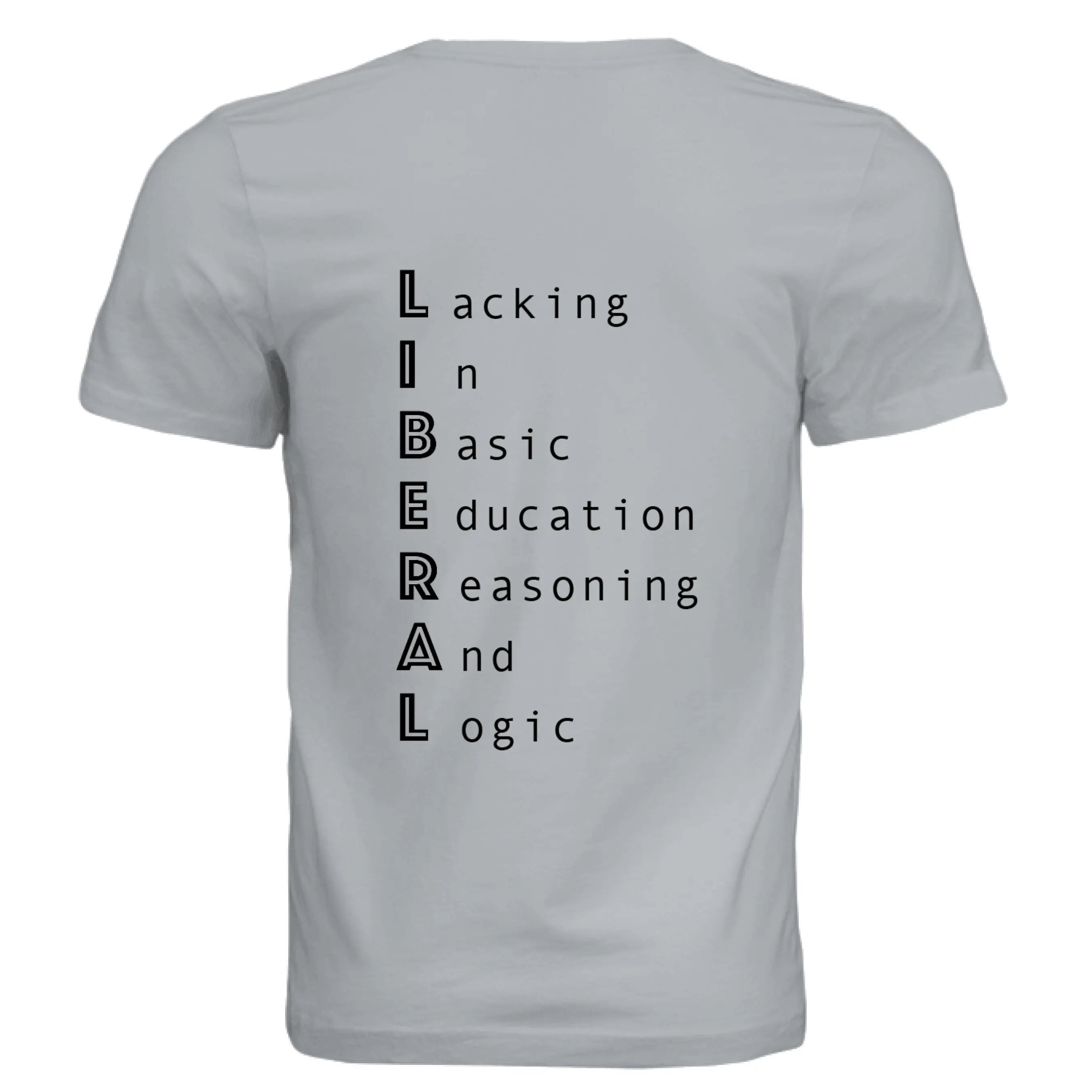 Solid Silver Triblend - BACK