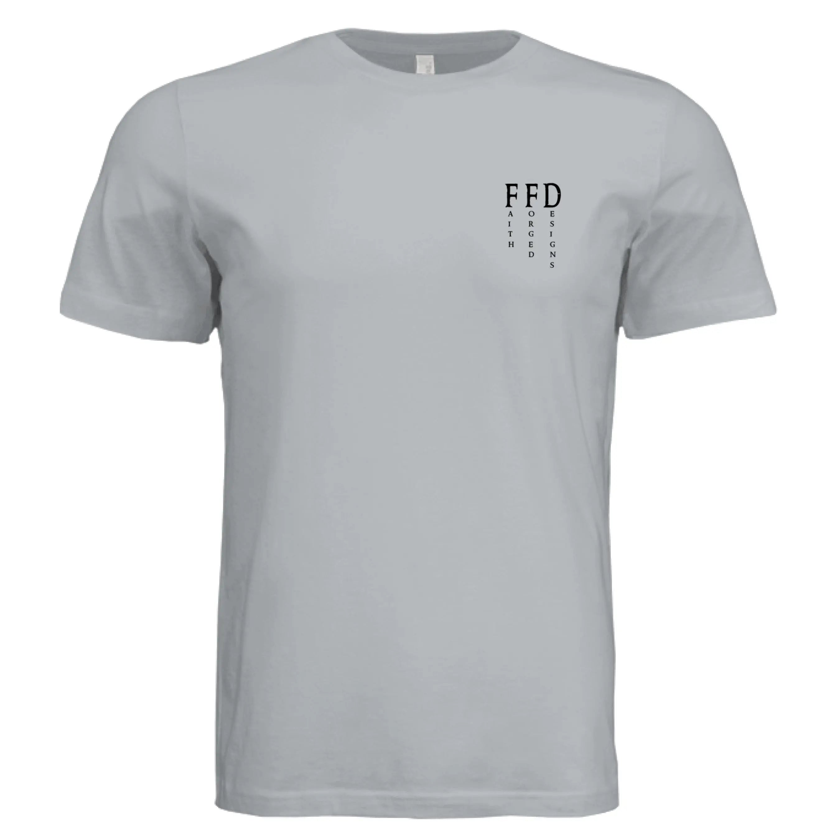 Solid Silver Triblend - FRONT