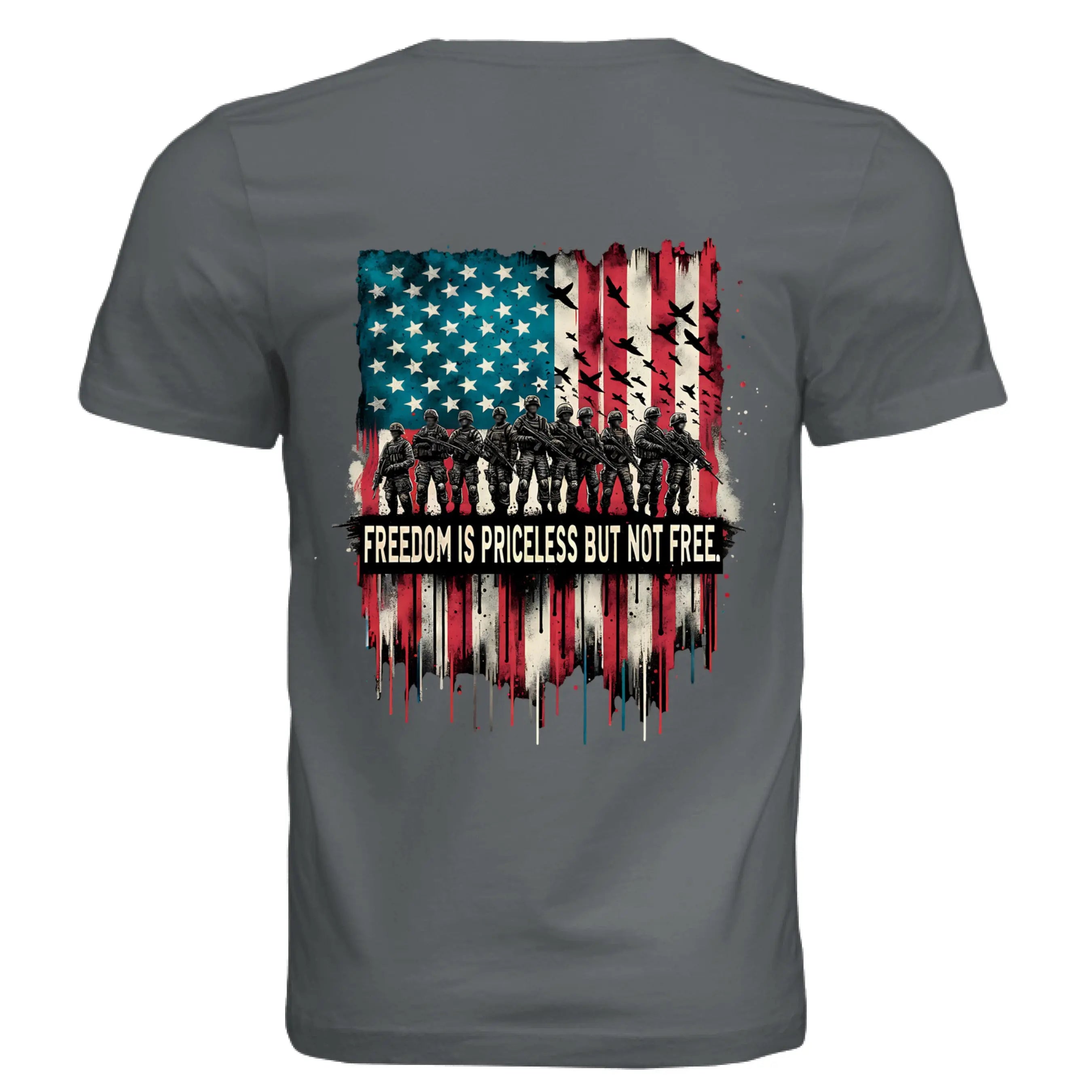 Solid Asphalt Triblend - BACK