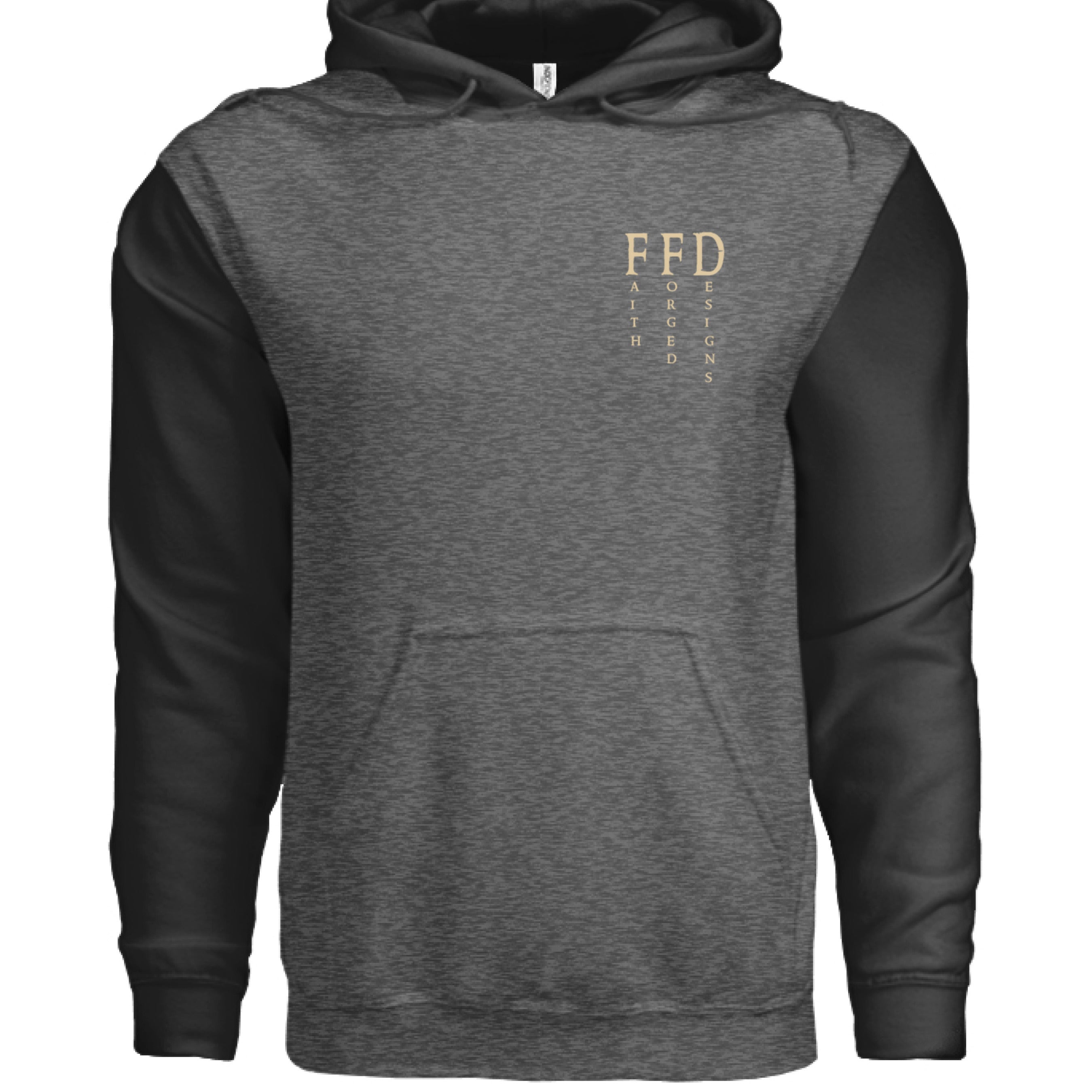 Charcoal Heather/ Black - FRONT