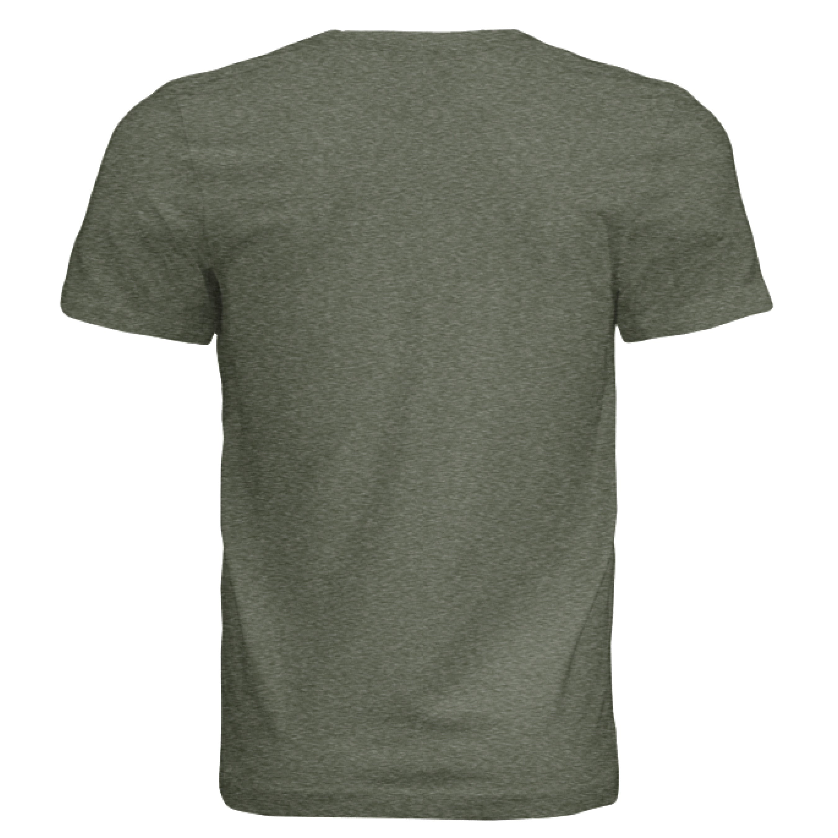 Military Green Triblend - BACK