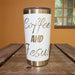 Coffee and Jesus Tumbler 20oz – Faith-Fueled Sips ☕✝️ - Faith Forged Designs
