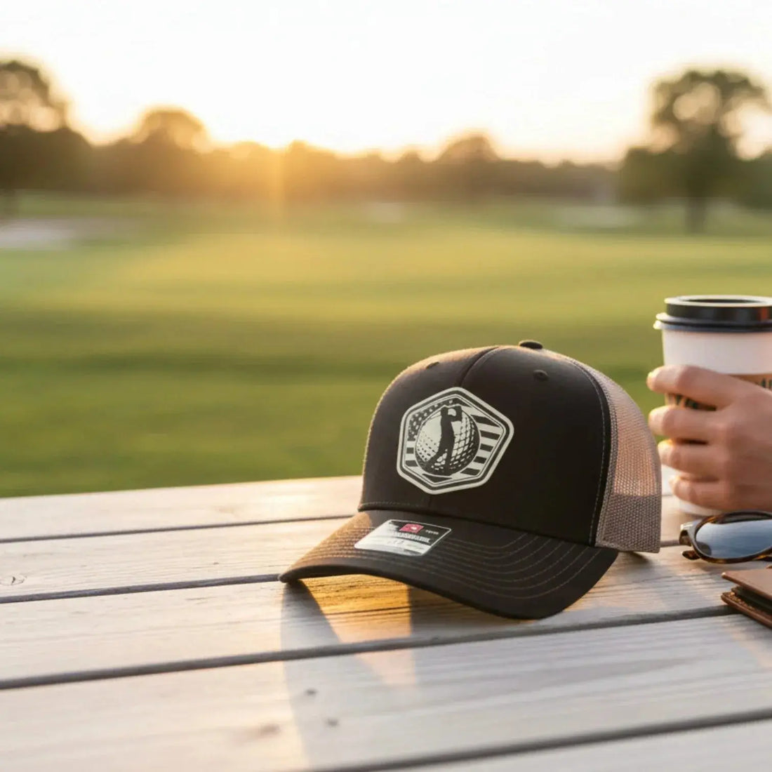 Patriotic Golf Richardson 112 Trucker Hat - Faith Forged Designs