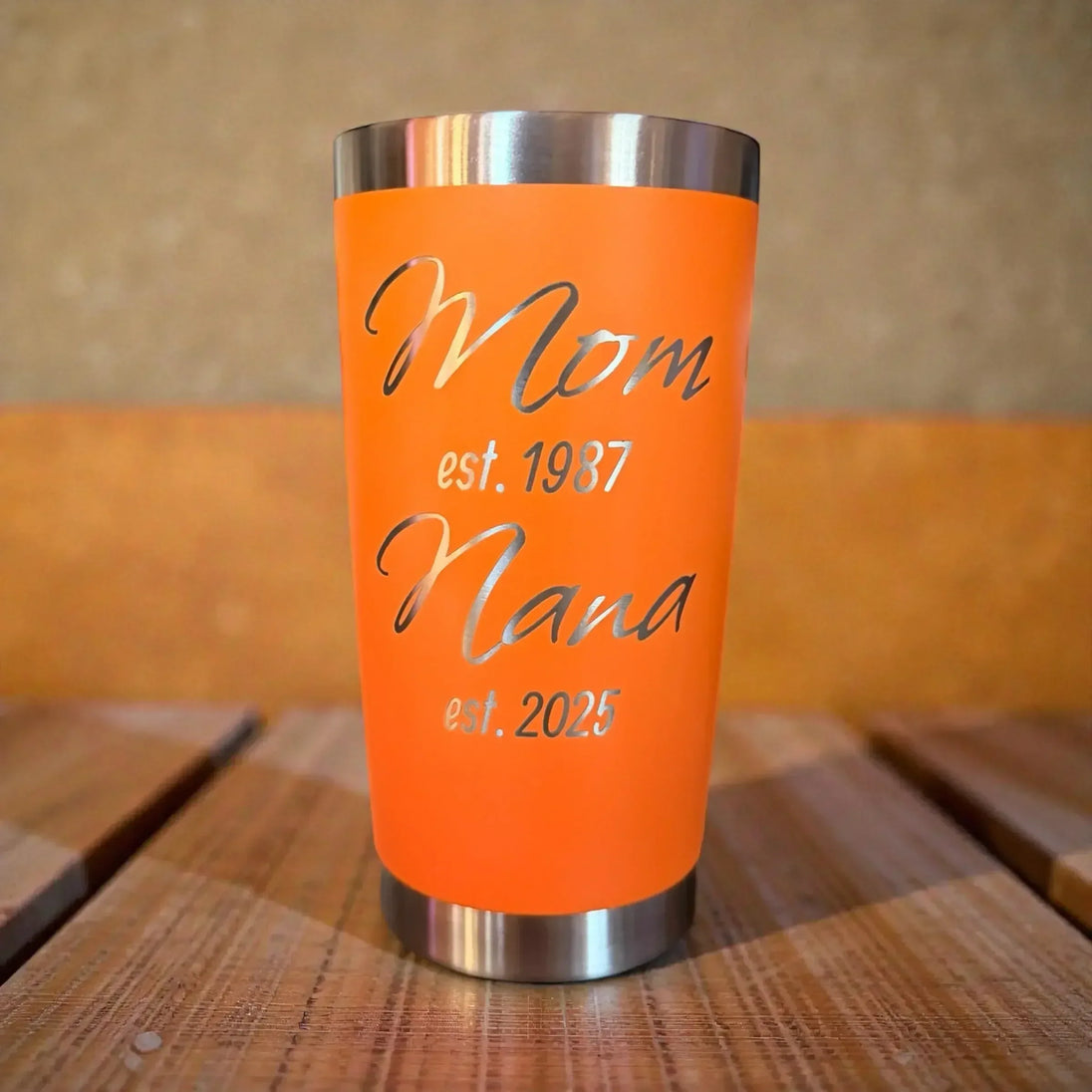 Personalized Mom to Grandma Promotion Tumbler – Celebrate Her New Journey! - Faith Forged Designs