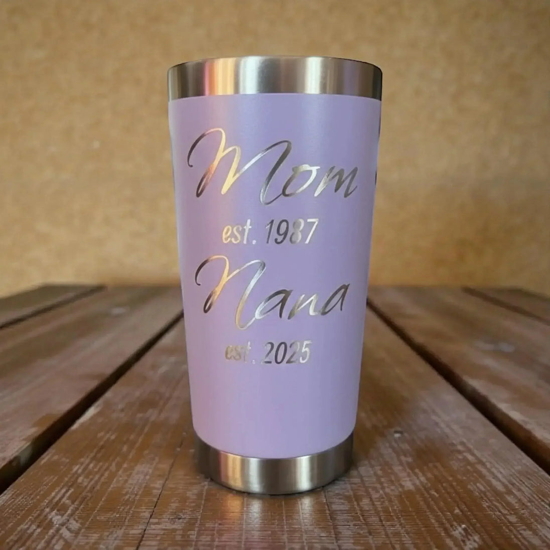 Personalized Mom to Grandma Promotion Tumbler – Celebrate Her New Journey! - Faith Forged Designs