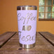 Coffee and Jesus Tumbler 20oz – Faith-Fueled Sips ☕✝️ - Faith Forged Designs
