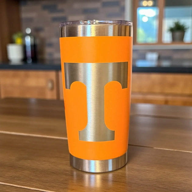 Tennessee Power T Orange 20oz Tumbler - Faith Forged Designs