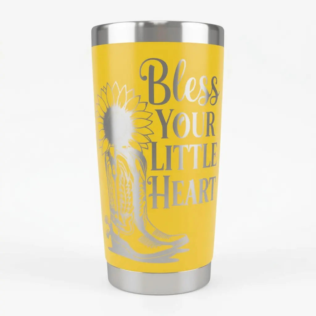Bless Your Little Heart Tumbler 20oz Faith Forged Designs