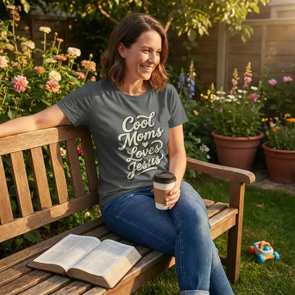 Cool Moms Love Jesus Women&