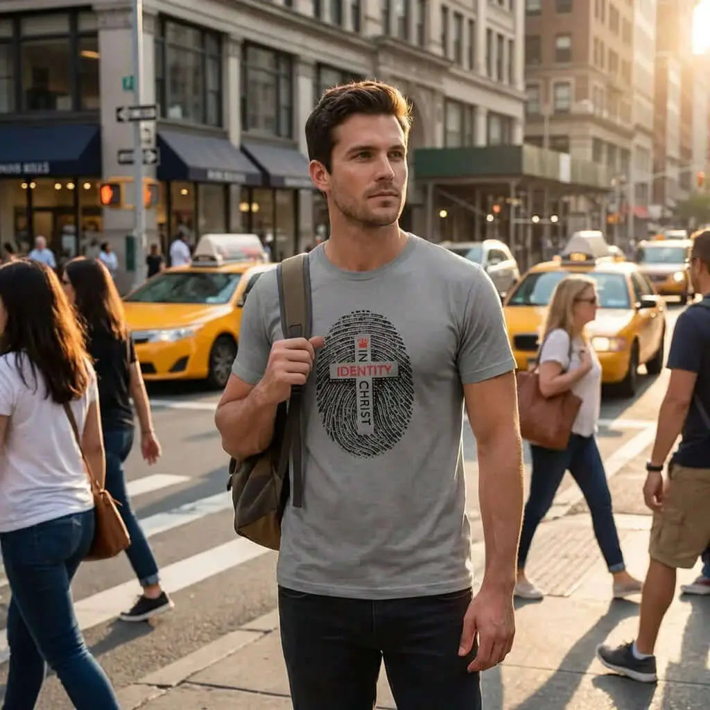 Identity in Christ T-Shirt - Faith Forged Designs