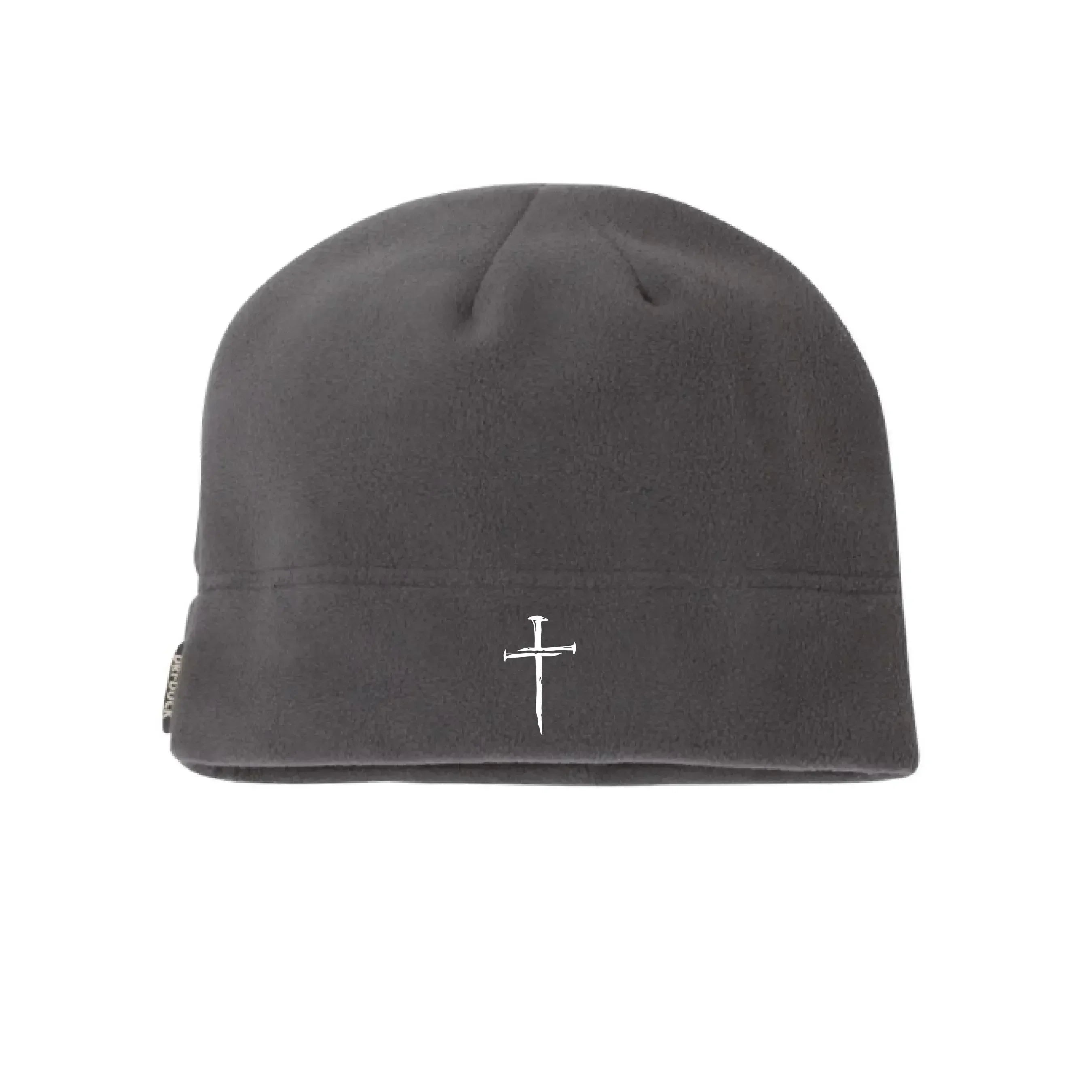 Nail Cross Beanie | Men's & Women's Christian Faith Beanie - Faith Forged Designs