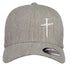 Nail Cross Flexfit Hat - Black 3 Nails Christian Cap - Faith Forged Designs Faith Forged Designs