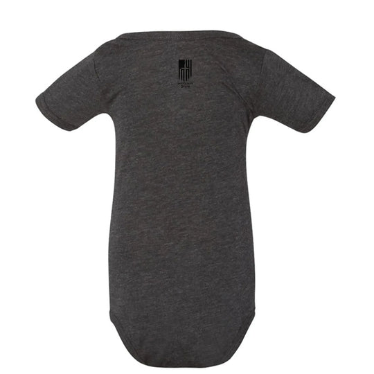 My Dad Is Not Just a Veteran - He’s My Hero Patriotic Baby Onesie - Faith Forged Designs