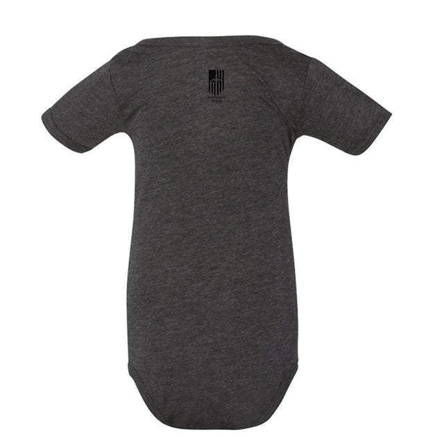 My Dad Is Not Just a Veteran - He’s My Hero Patriotic Baby Onesie - Faith Forged Designs