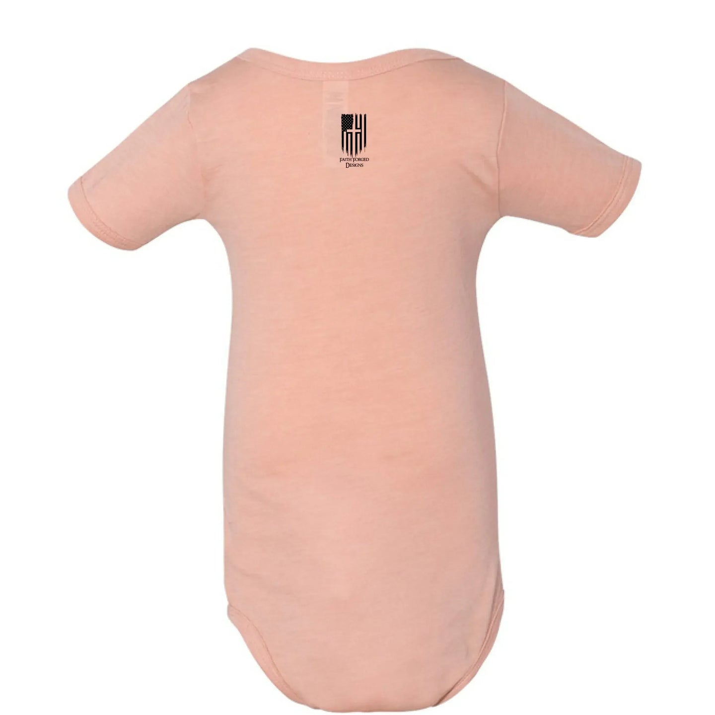 My Dad Is Not Just a Veteran - He’s My Hero Patriotic Baby Onesie - Faith Forged Designs