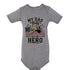 My Dad Is Not Just a Veteran - He’s My Hero Patriotic Baby Onesie - Faith Forged Designs Faith Forged Designs