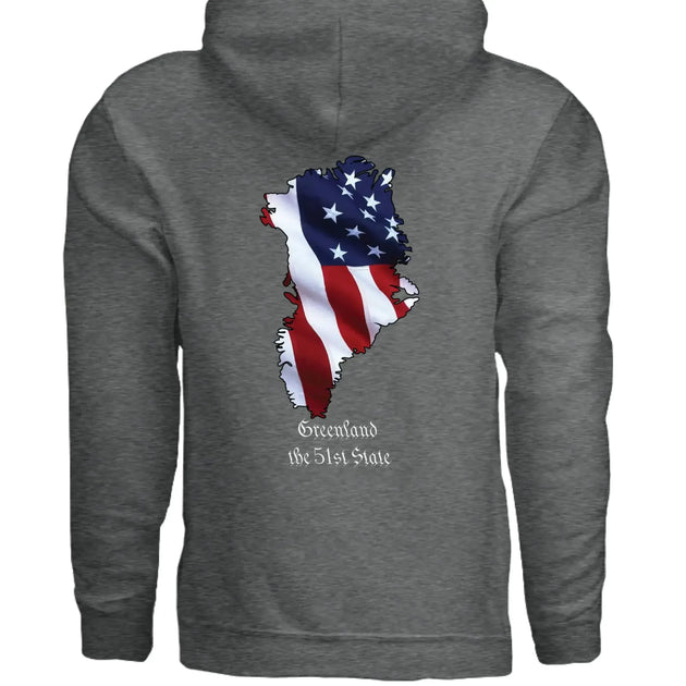 Greenland: The 51st State Hoodie - Faith Forged Designs