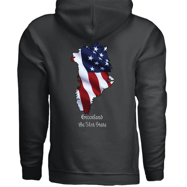 Greenland: The 51st State Hoodie - Faith Forged Designs