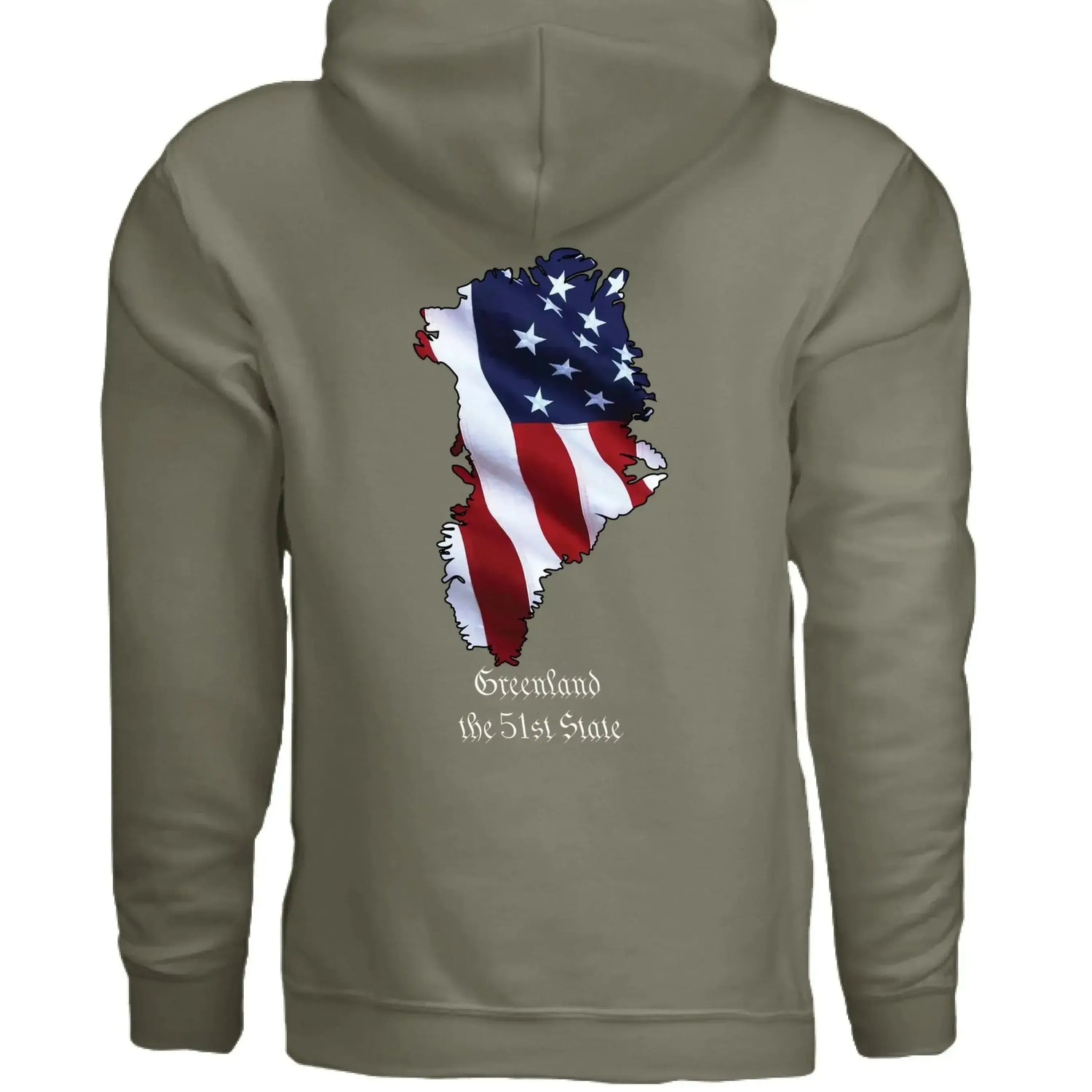 Greenland: The 51st State Hoodie - Faith Forged Designs