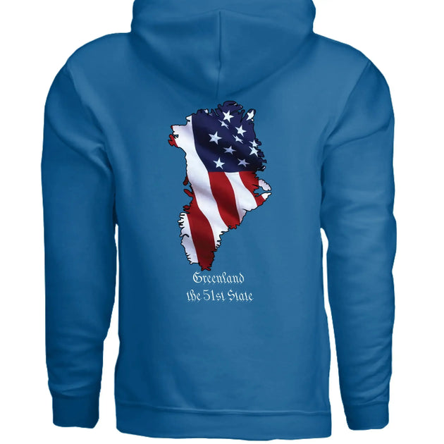 Greenland: The 51st State Hoodie - Faith Forged Designs