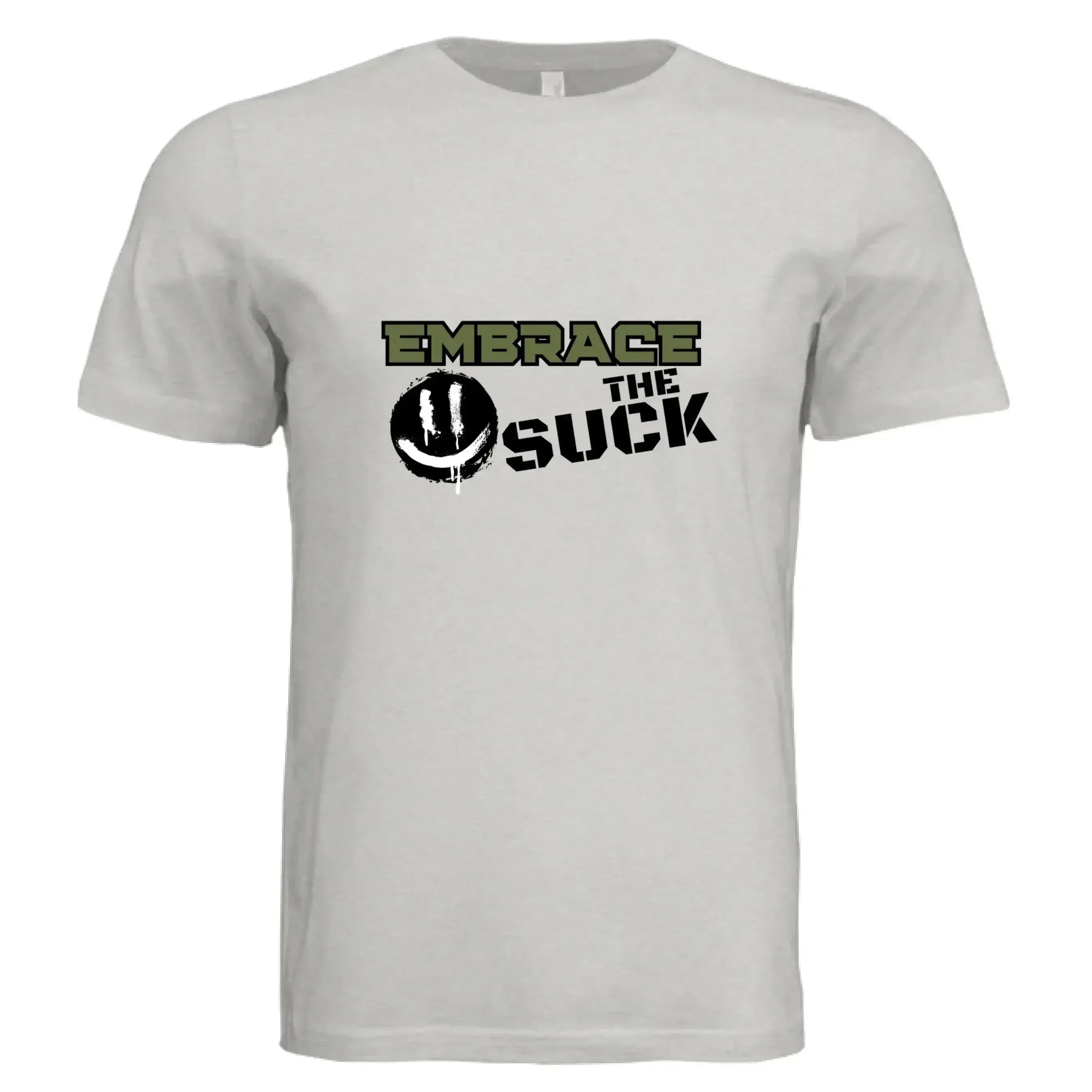 Embrace the Suck T-Shirt – Motivational Military Style Graphic Tee - Faith Forged Designs