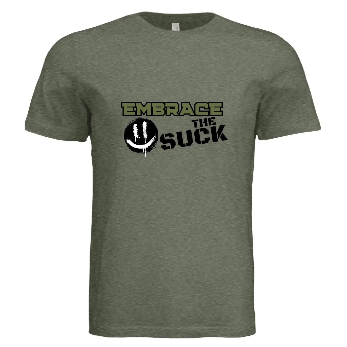 Embrace the Suck T-Shirt – Motivational Military Style Graphic Tee - Faith Forged Designs