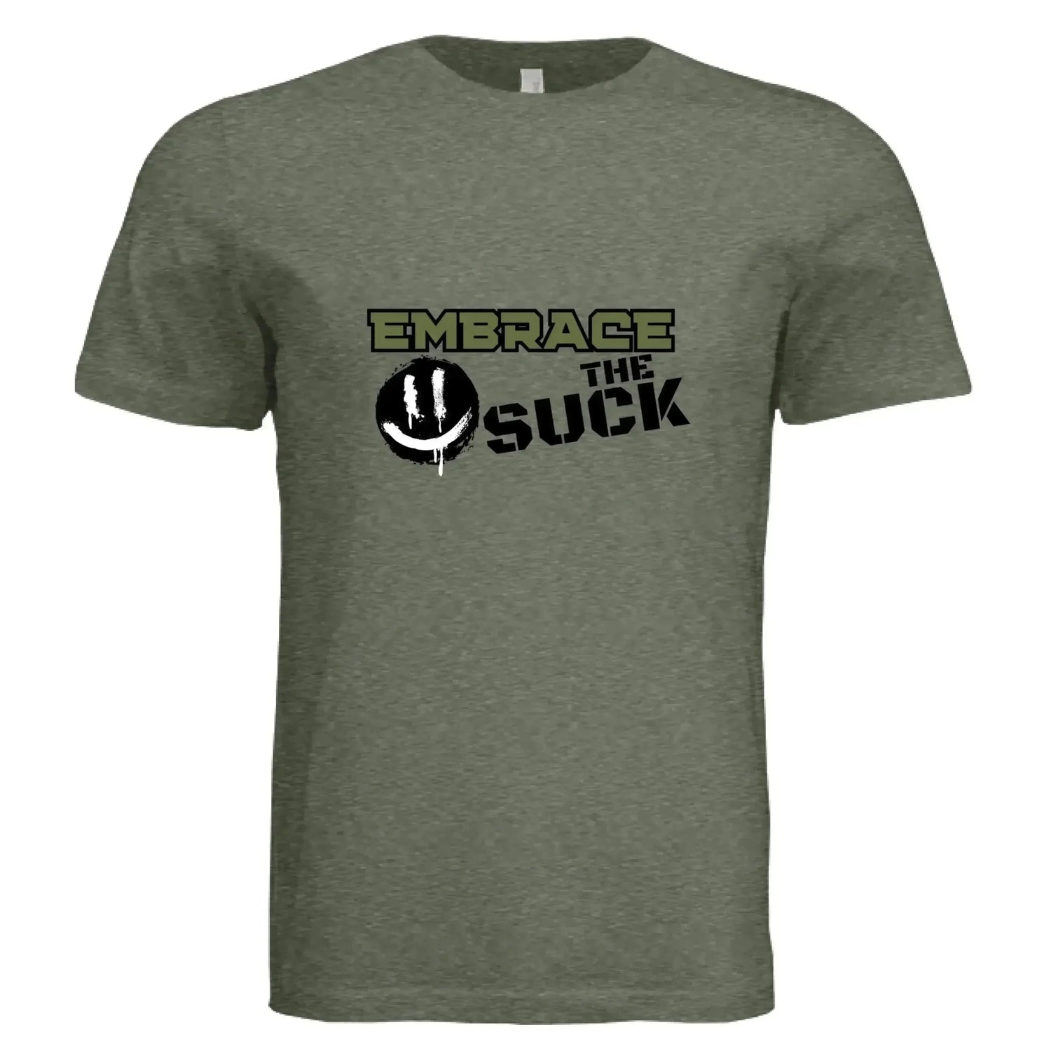 Embrace the Suck T-Shirt – Motivational Military Style Graphic Tee - Faith Forged Designs
