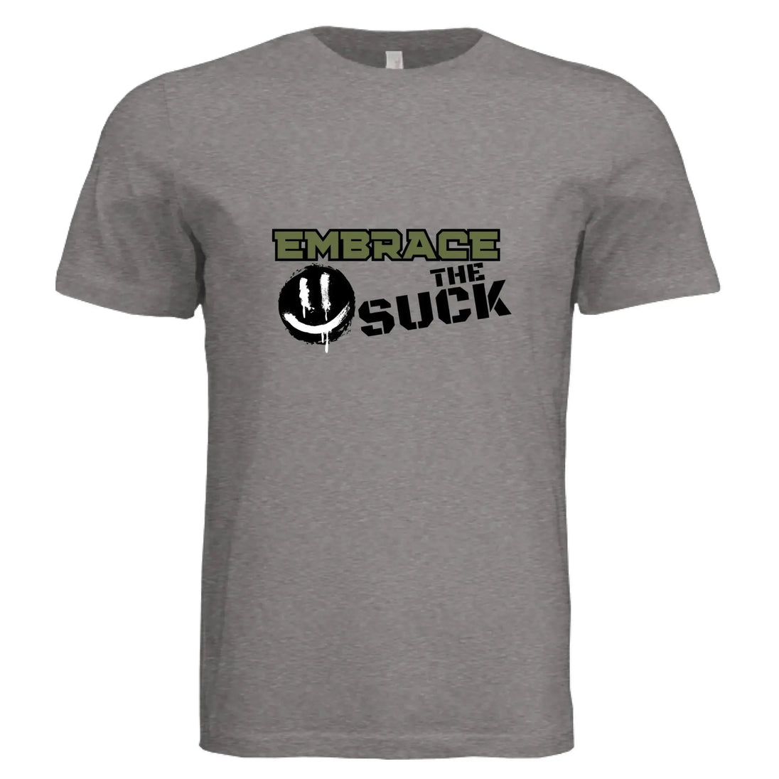 Embrace the Suck T-Shirt – Motivational Military Style Graphic Tee - Faith Forged Designs