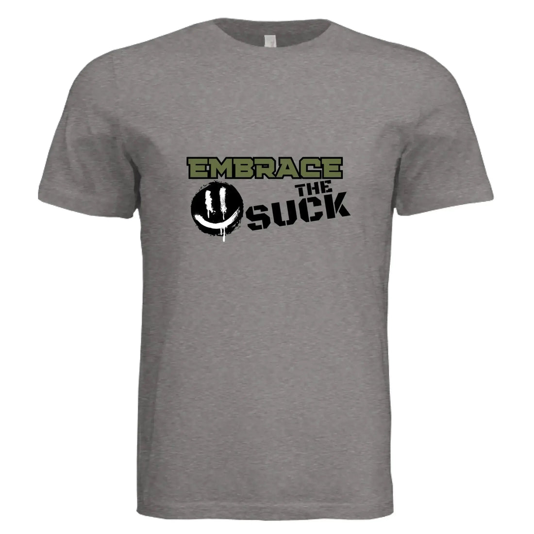 Embrace the Suck T-Shirt – Motivational Military Style Graphic Tee - Faith Forged Designs