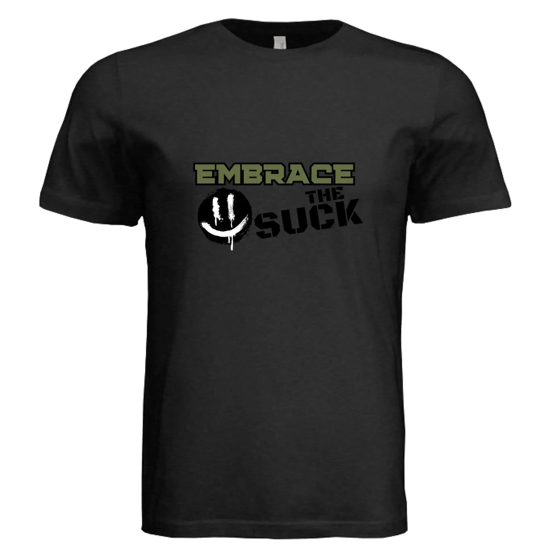 Embrace the Suck T-Shirt – Motivational Military Style Graphic Tee - Faith Forged Designs