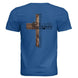 Rustic Wooden Cross John 3:16 T-Shirt - "For God So Loved the World That He Gave His Only Son" Christian Graphic Tee - Faith Forged Designs