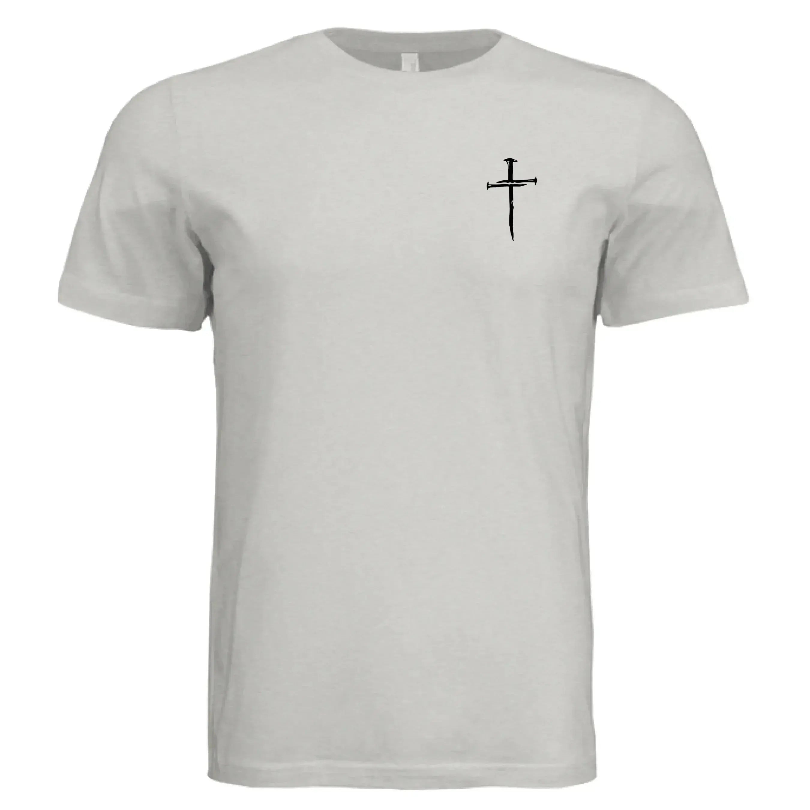 Rustic Wooden Cross John 3:16 T-Shirt - "For God So Loved the World That He Gave His Only Son" Christian Graphic Tee - Faith Forged Designs