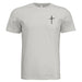 Rustic Wooden Cross John 3:16 T-Shirt - "For God So Loved the World That He Gave His Only Son" Christian Graphic Tee - Faith Forged Designs