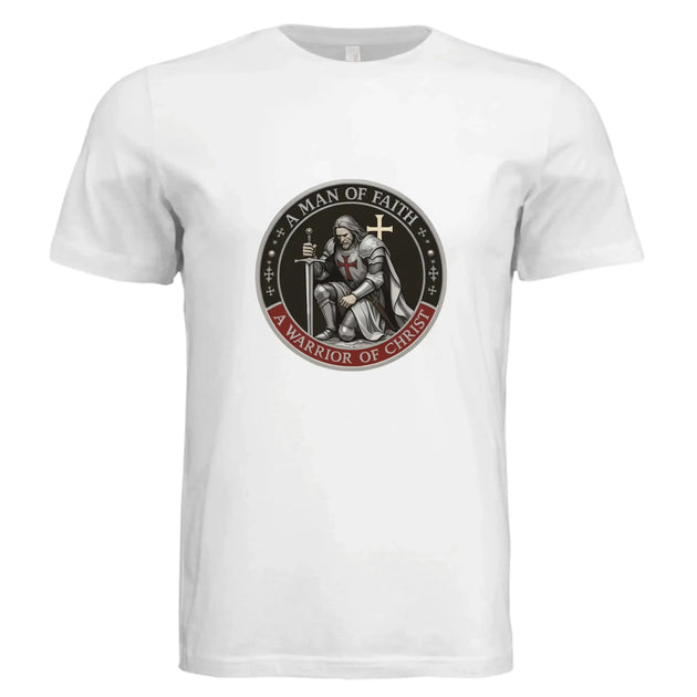 Warrior of Christ T-Shirt - Faith Forged Designs
