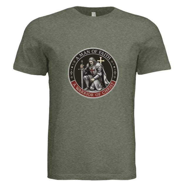 Warrior of Christ T-Shirt - Faith Forged Designs