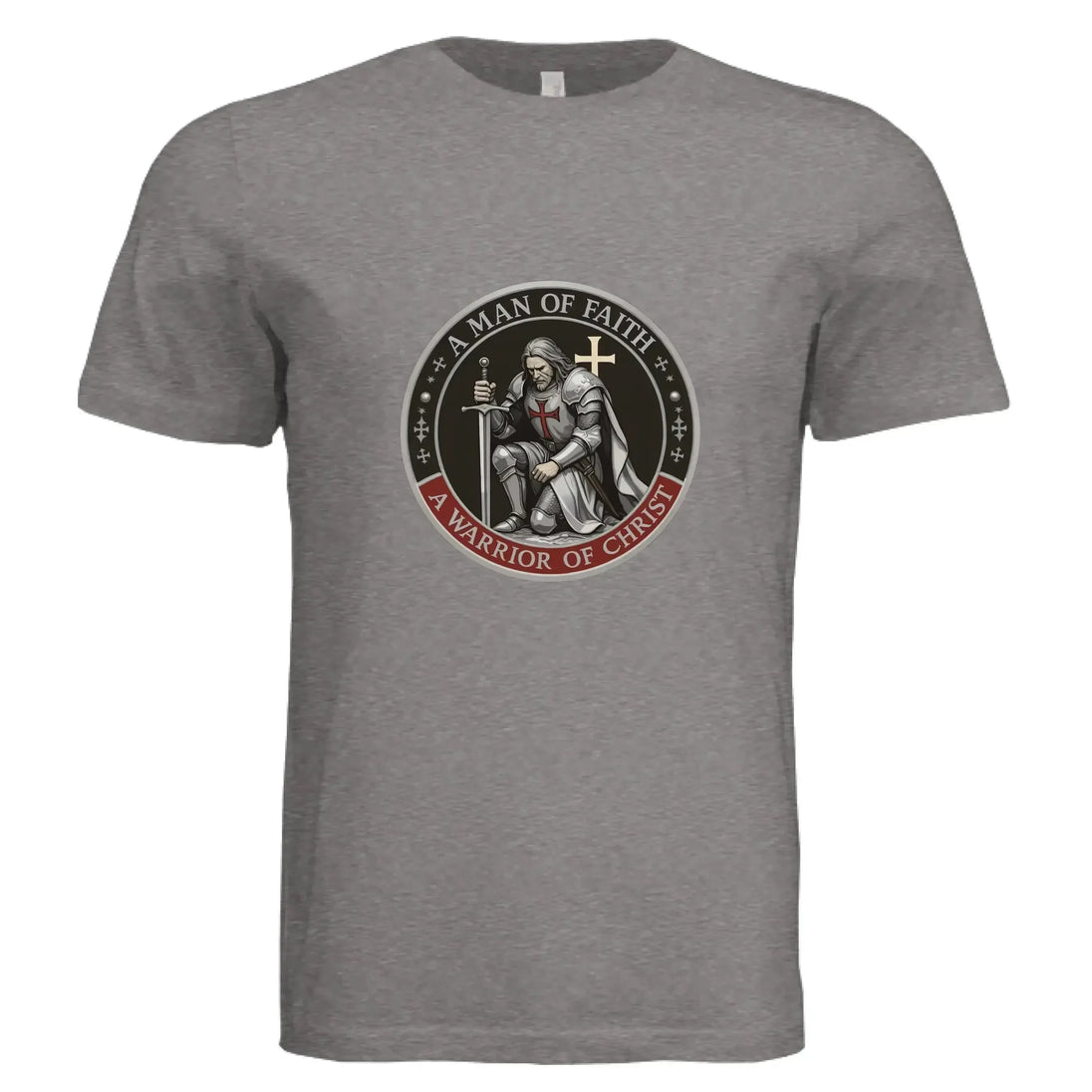 Warrior of Christ T-Shirt - Faith Forged Designs