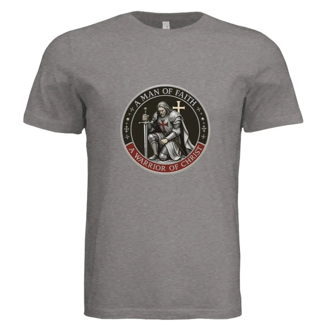 Warrior of Christ T-Shirt - Faith Forged Designs