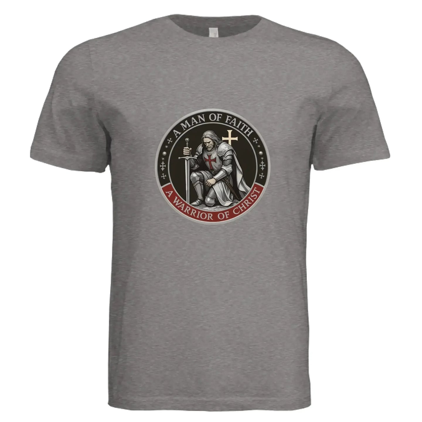Warrior of Christ T-Shirt - Faith Forged Designs