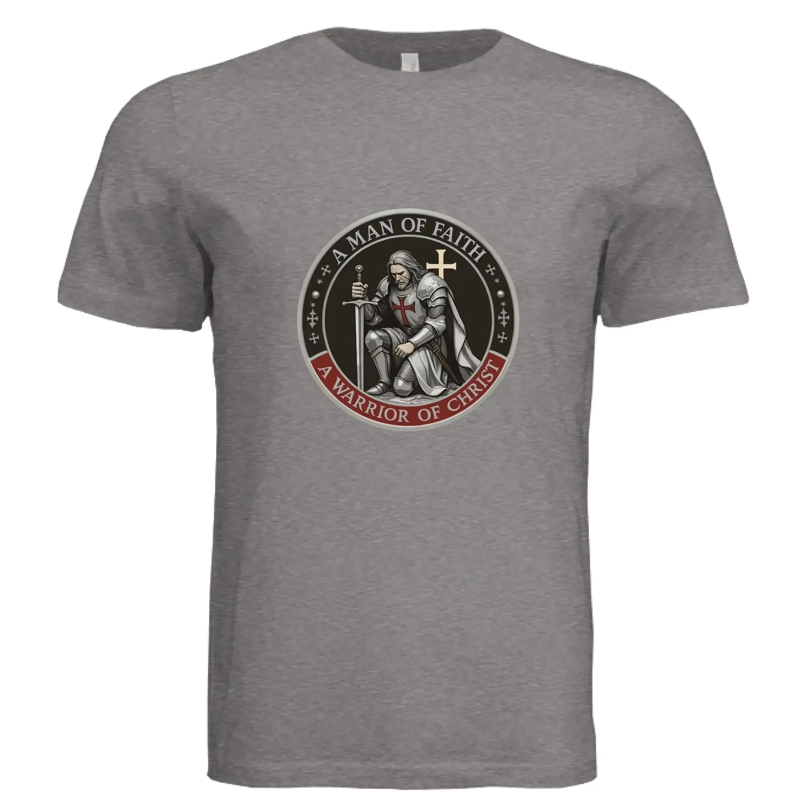 Warrior of Christ T-Shirt - Faith Forged Designs