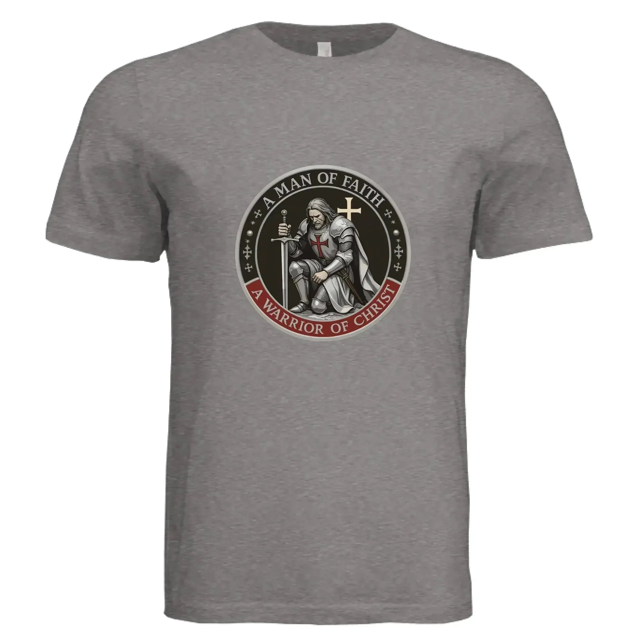 Warrior of Christ T-Shirt - Faith Forged Designs