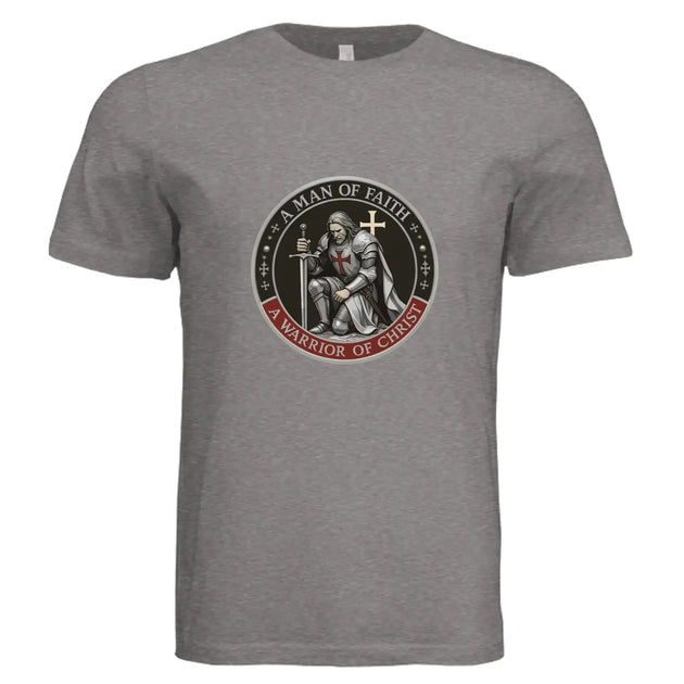 Warrior of Christ T-Shirt - Faith Forged Designs