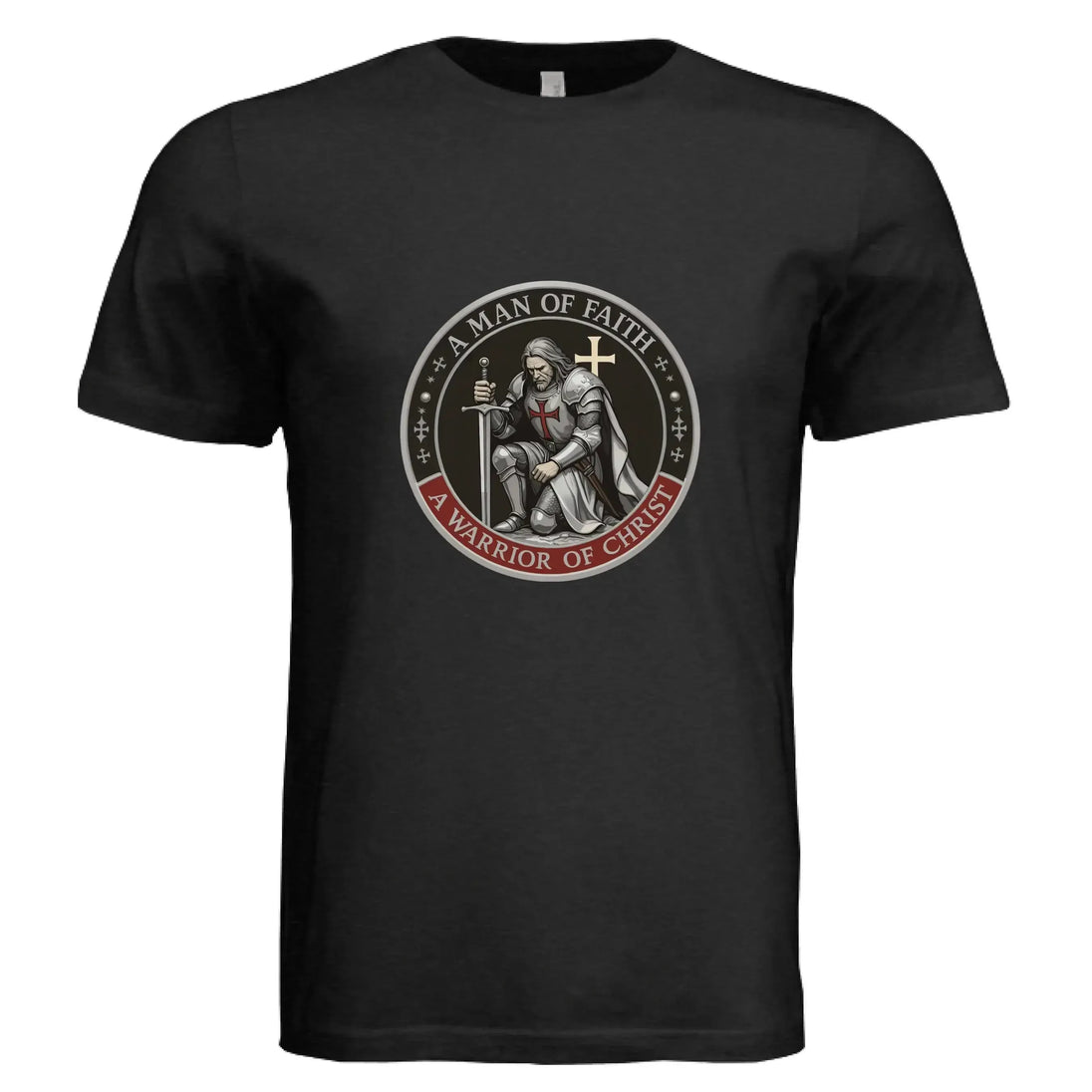 Warrior of Christ T-Shirt - Faith Forged Designs