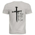 Jesus The Way, The Truth, The Life - John 14:6 Nail Cross T-Shirt - Faith Forged Designs Faith Forged Designs